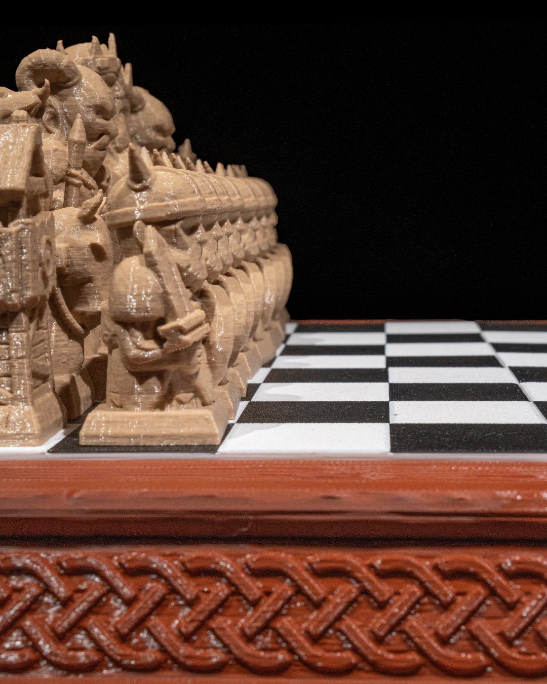 Tabuleiro de Xadrez Viking